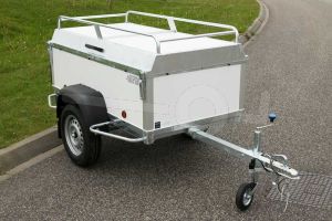 Verhuur bagagewagen, bakafmeting 150x110x50 (lxbxh), week