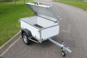 Verhuur bagagewagen, bakafmeting 175x100x60 (lxbxh),, extra dag.