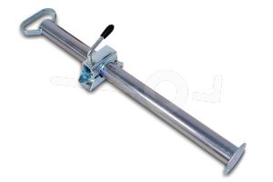 Valsteunpoot met klem ongemonteerd