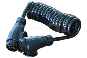 Spiraalkabel 1 tot 3 meter 13 polig