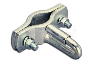 Veiligheidsklem met veer, voor op de trekhaak