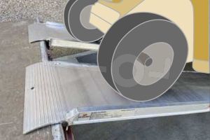 Oprijplaat MPCL065/16 160x50 cm draagvermogen 1500 kg