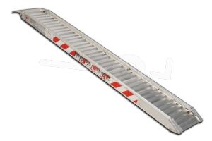 Aluminium oprijplaat Metalmec M070/30L 300x44cm maximum draagvermogen 542kg