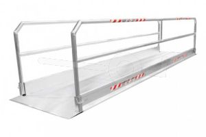 Aluminium rijbrug Metalmec MP12/12 126x137cm