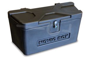 Novio Box kunststof materiaalkist met slot, afmeting 770 x 355 x 370 mm