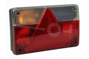 Achterlichtunit compleet links, voor Powertrailer/Aj.Ba serie 40 (mistlamp)