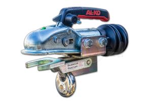 DoubleLock disselslot type B zonder SCM goedkeuring. Geschikt voor geremde aanhangwagens tot en met 3.000kg totaalgewicht, voorzien van een AL-KO koppeling met twee horizontaal gemonteerde bouten en een disselaansluiting van 50mm.