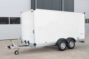 Humbaur HK 304218-20PF30 gesloten tandemas aanhangwagen PurFerro 418x173x188cm bruto laadvermogen 3000kg