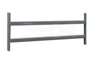 Voorrek voor Humbaur Startrailer  H 752010 bakwagen 102cm breed. Hoogte is 50cm