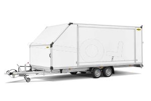 Humbaur MTKB gesloten autoambulance met kantelbare laadvloer