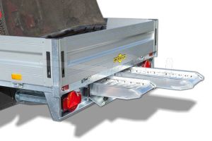 Oprijplaten 2300kg 223cm voor Humbaur plateauwagen 310x165cm