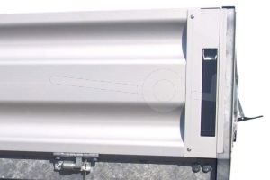 Optionele aluminium bordenset voor de Humbaur Universal autoambulance waardoor ook inzetbaar is als multitransporter