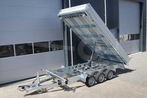 Humbaur HTK tridem kipper 3500.41 410x210cm bruto laadvermogen 3500kg
