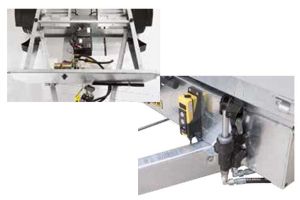 Optionele elektrische pomp voor handmatig bediende Humbaur HUK kipper 273117 en 303117