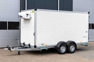 Humbaur koelaanhangwagen HGK Deluxe 254218-21PF60 met Govi koelaggregaat, tandemas, 413x167x196ccm, bruto 2500kg