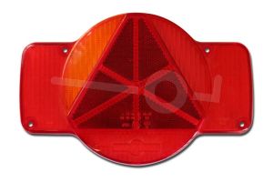 Achterlichtglas links, Humbaur horizontaal