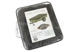 AL-KO fijnmazig aanhangernet PE (meshnet) met elastiek rondom, netafmeting 350x250cm