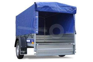 Huif compleet voor Blyss Maxx 204x110, 100cm hoog blauw, ongemonteerd