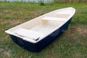 Polyester boot IZI-Line 310 ivoor / blauw