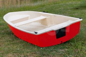 Polyester boot IZI-Line 310 ivoor / rood