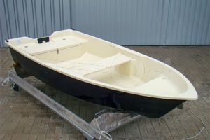 Polyester boot IZI-Line 310 ivoor / zwartgrijs