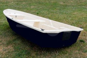 Polyester boot IZI-Line 333 ivoor / blauw