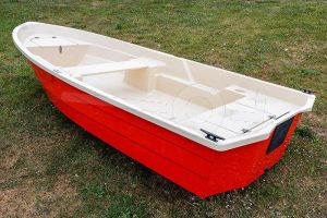 Polyester boot IZI-Line 333 ivoor / rood