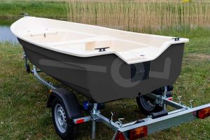 Polyester boot IZI-Line 390 ivoor / zwartgrijs