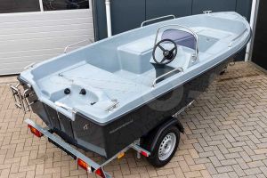 Polyester boot IZI-Line 430 Classic zilvergrijs / zwartgrijs