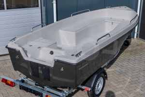 Polyester boot IZI-Line 430 Standaard zilvergrijs / zwartgrijs