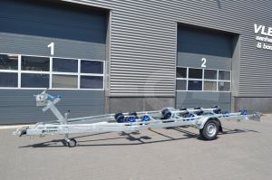 Vlemmix Flex-Roll boottrailer, 700x220cm (lxb), bruto 1800kg (netto 1370kg), enkelas geremd