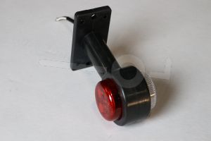 Zijmarkeringslicht recht LED Links/Rechts Rood/Wit 12-24V E4