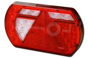 Achterlicht unit LED 12V links, centrale stekkeraansluiting 5-polig