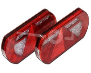 LED verlichting achter i.p.v. standaard met smart resistor (5-polige aansluiting ) 