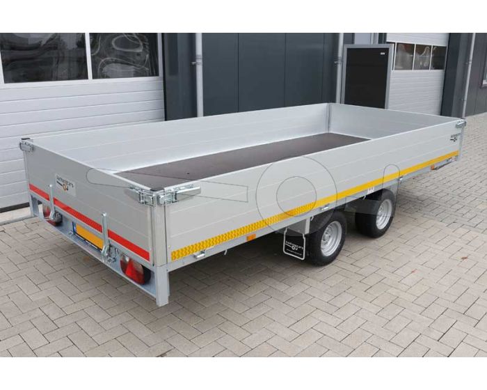 Eduard multitransporter met 40cm borden bruto laadvermogen 2000kg laadvloerhoogte 56cm