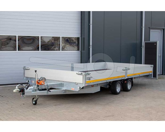 Eduard tandemas multitransporter met 30cm borden 506x200cm 3000kg lvh 56cm