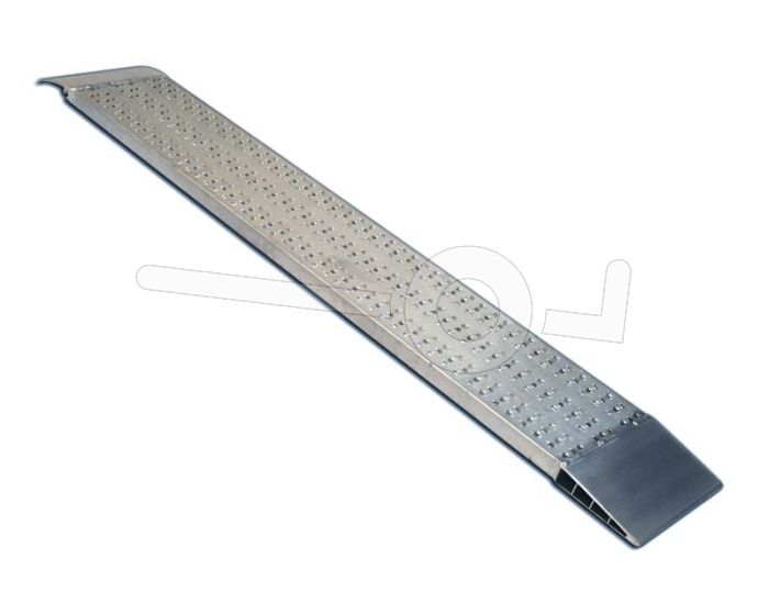 Aluminium oprijplaat Metalmec M030B3/35 350x32cm maximum draagvermogen 212kg