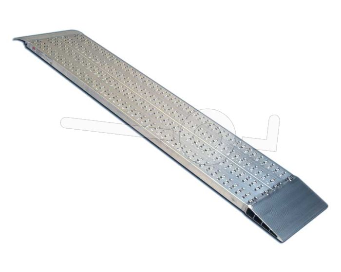 Aluminium oprijplaat Metalmec M040B2/35/2 350x42cm maximum draagvermogen 454kg