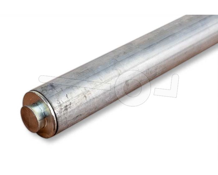 Telescoopstang ten behoeve van ladingvastzetsysteem in gesloten aanhangwagen