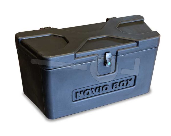 Novio Box kunststof materiaalkist met slot, afmeting 770 x 355 x 370 mm