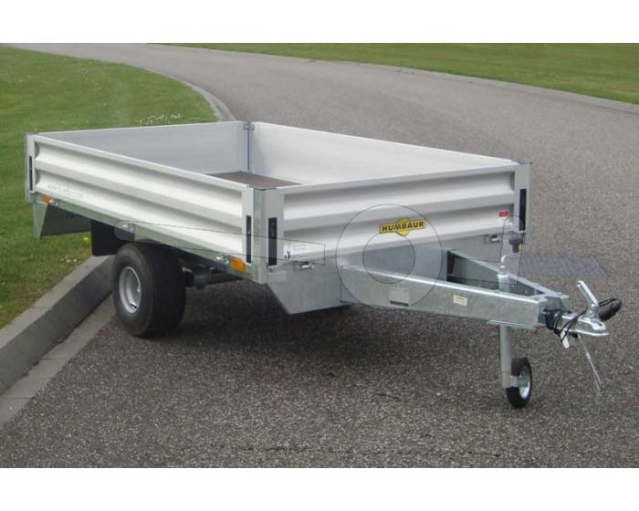 Humbaur HN 152616 enkelas plateuwagen 265x165cm 1500kg