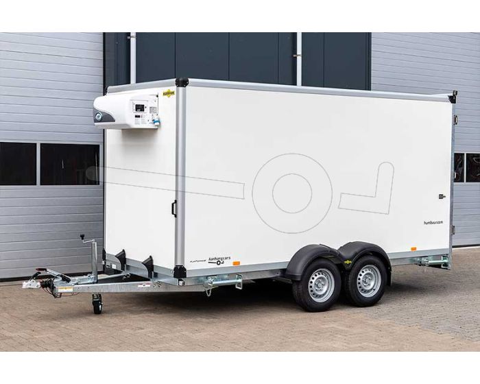 Humbaur koelaanhangwagen HGK Deluxe 354218-21PF60 met Govi koelaggregaat, tandemas, 413x167x196ccm, bruto 3500kg