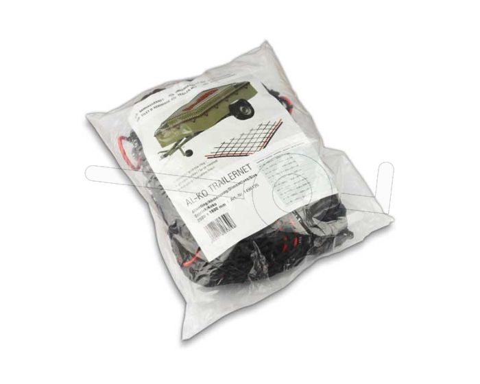 AL-KO grofmazig aanhangernet met elastiek rondom, netafmeting 500x350cm, maaswijdte 3x3cm