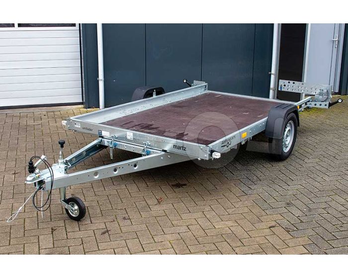 Martz unilader 300 kantelbare kleine transporter voor motoren en quads