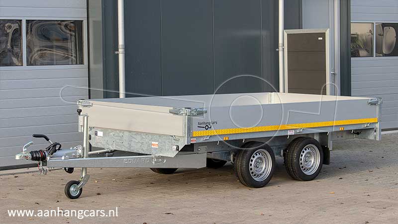 Tandemas plateauwagen